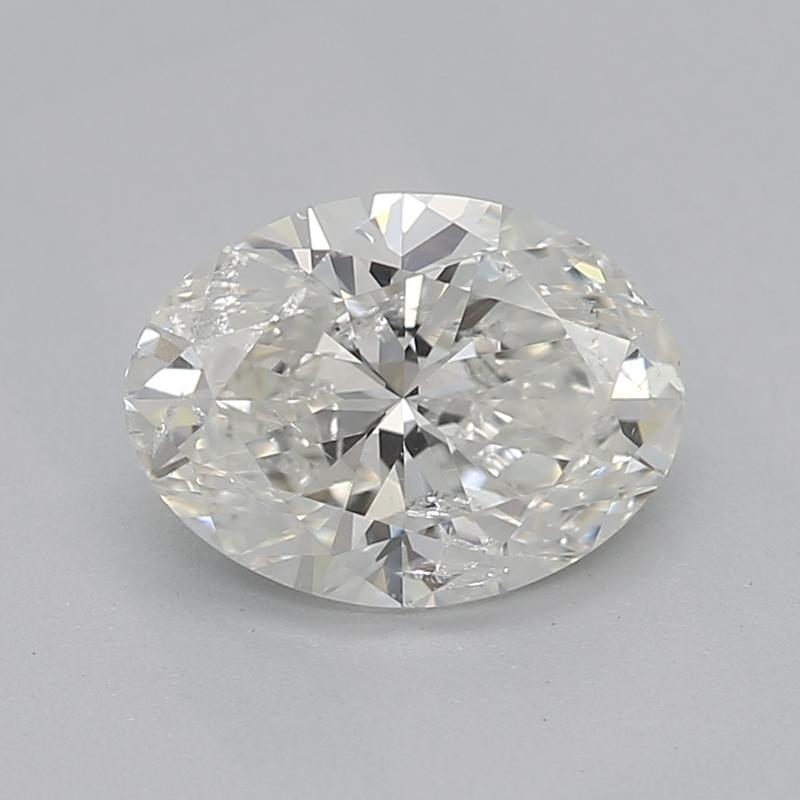 Presenting a stunning diamond ring that exemplifies elegance and intricate craftsmanship. The centerpiece is a magnificent oval diamond weighing 0.80 , graded I and I1 , radiating brilliance and clarity that is sure to captivate. This exquisite