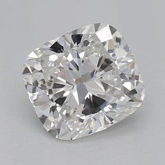 GIA 0.81ct Cushion Classic Solitaire Antik Diamantring mit Gravur
