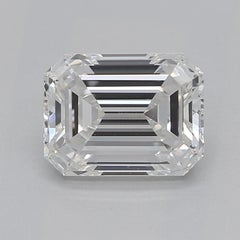 GIA 0.9 Carat Emerald Solitaire Cathedral Tulip  Diamond Ring