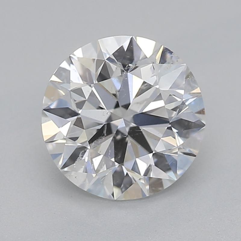 Rehaussez votre collection de bijoux avec cette superbe bague en diamant qui marie harmonieusement des éléments de design classiques et contemporains. En son cœur, le diamant rond exquis pèse un poids impressionnant de 0,90 , rayonnant à travers son