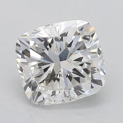 GIA 0.91ct Cushion Round & Baguette Channel Band  Diamond Ring