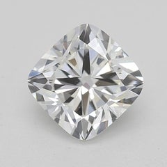 GIA 0.95ct Cushion Solitaire with Half Eternity 18K Yellow Gold Diamond Ring