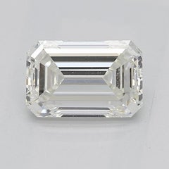 GIA 0.9ct Emerald Princess Channel Solitaire Center Yellow Gold Diamond Ring