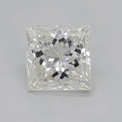 GIA 0.9ct Princess Three-Stone Tapered Baguette  Diamond Ring