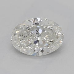 GIA 1 Carat Oval Curved Bypass Leaf & Vine  Diamond Ring