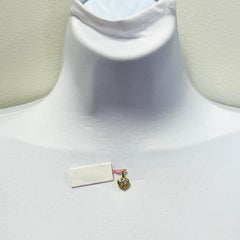 GIA 1 Carat White Diamond Heart Bezel Prong Pendant in 18K Yellow Gold