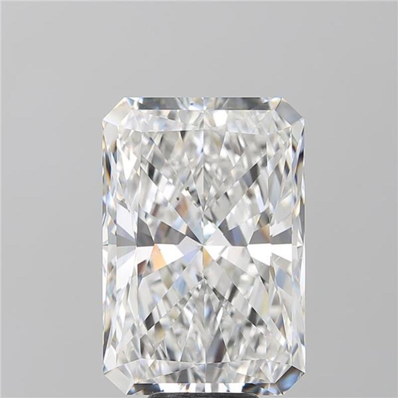Un magnifico anello di diamanti con una splendida pietra centrale radiosa, che pesa ben 10,01 e vanta un'impeccabile F e VS2. Questo squisito pezzo è sapientemente realizzato in oro bianco, per offrire una luce calda e radiosa che esalta la