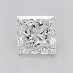 GIA 1.01 Carat Princess Curved Bypass Leaf & Vine 18K Yellow Gold Diamond Ring