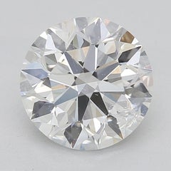 GIA 1.01 Carat Round Decorated Gallery Art Deco 18K White Gold Diamond Ring