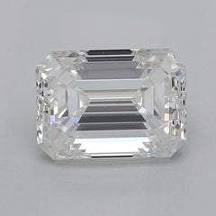 GIA 1.01ct Emerald Classic Solitaire Antique Engraved Diamond Ring