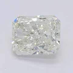 GIA 1.02ct Radiant Rectangular Halo Anniversary 18K Yellow Gold Diamond Ring