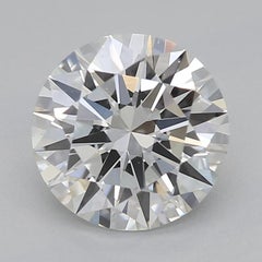 GIA 1.06 Carat Round Twisted Vine & Leaf Shank  Diamond Ring