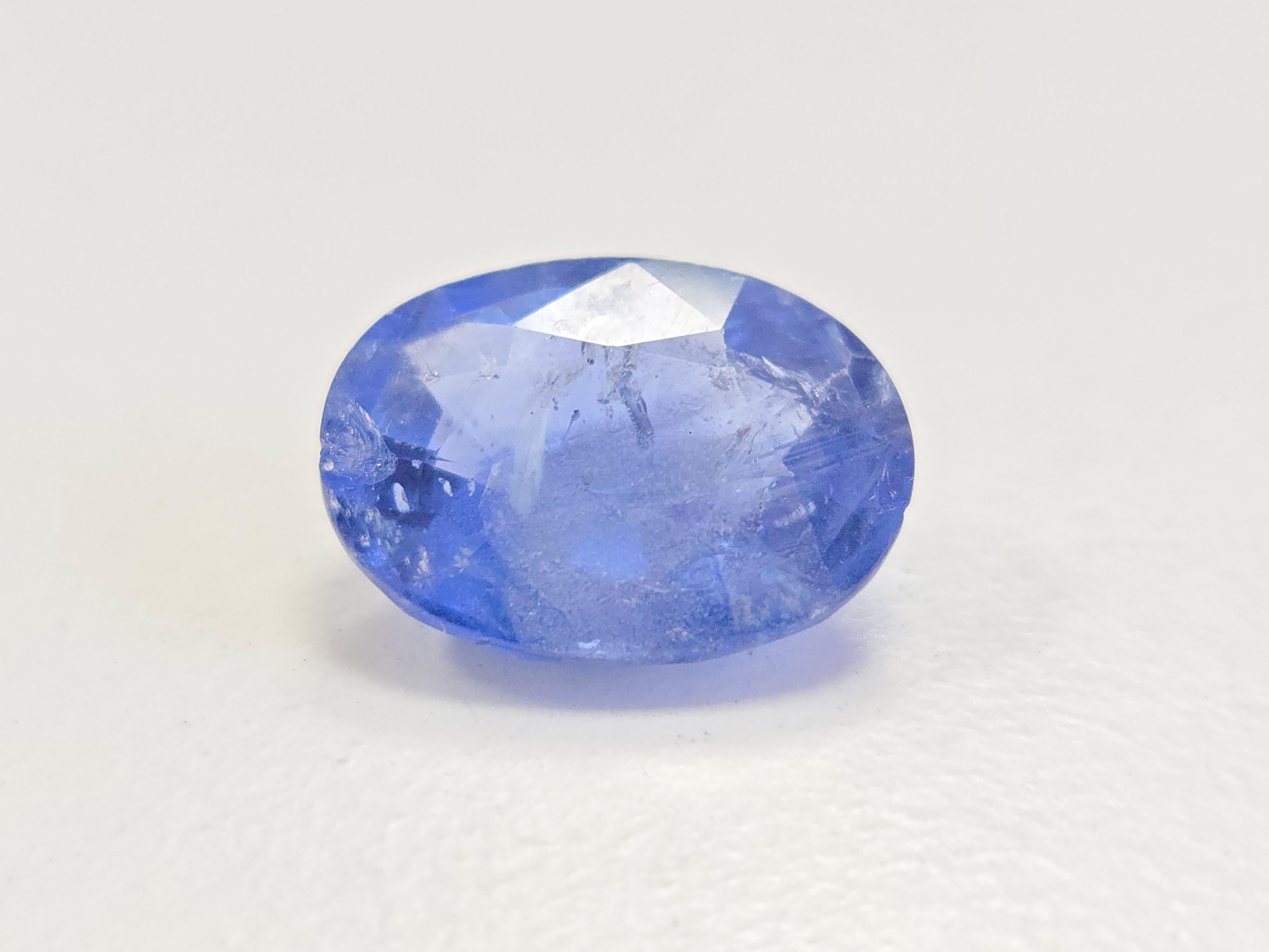 10.77 Carat Oval Shape Natural Blue Sapphire

Heated
Gorgeous Color & Size
Measurements: 15.57 mm x 11.77 mm x 6.98 mm
Free Shipping within the U.S.
This striking oval-shaped blue sapphire showcases a rich, vibrant color that is sure to capture