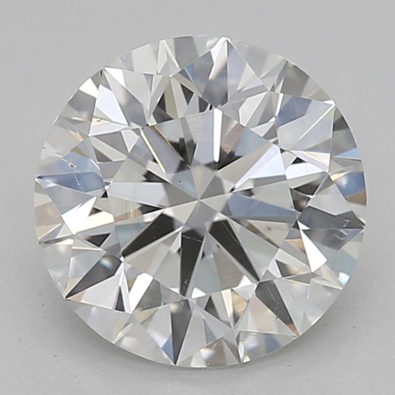 Elevate your jewelry collection with this stunning diamond ring that seamlessly blends classic and contemporary design elements. At its heart, the exquisite round diamond weighs an impressive 1.11 , radiating through its flawless I and SI1. The ring