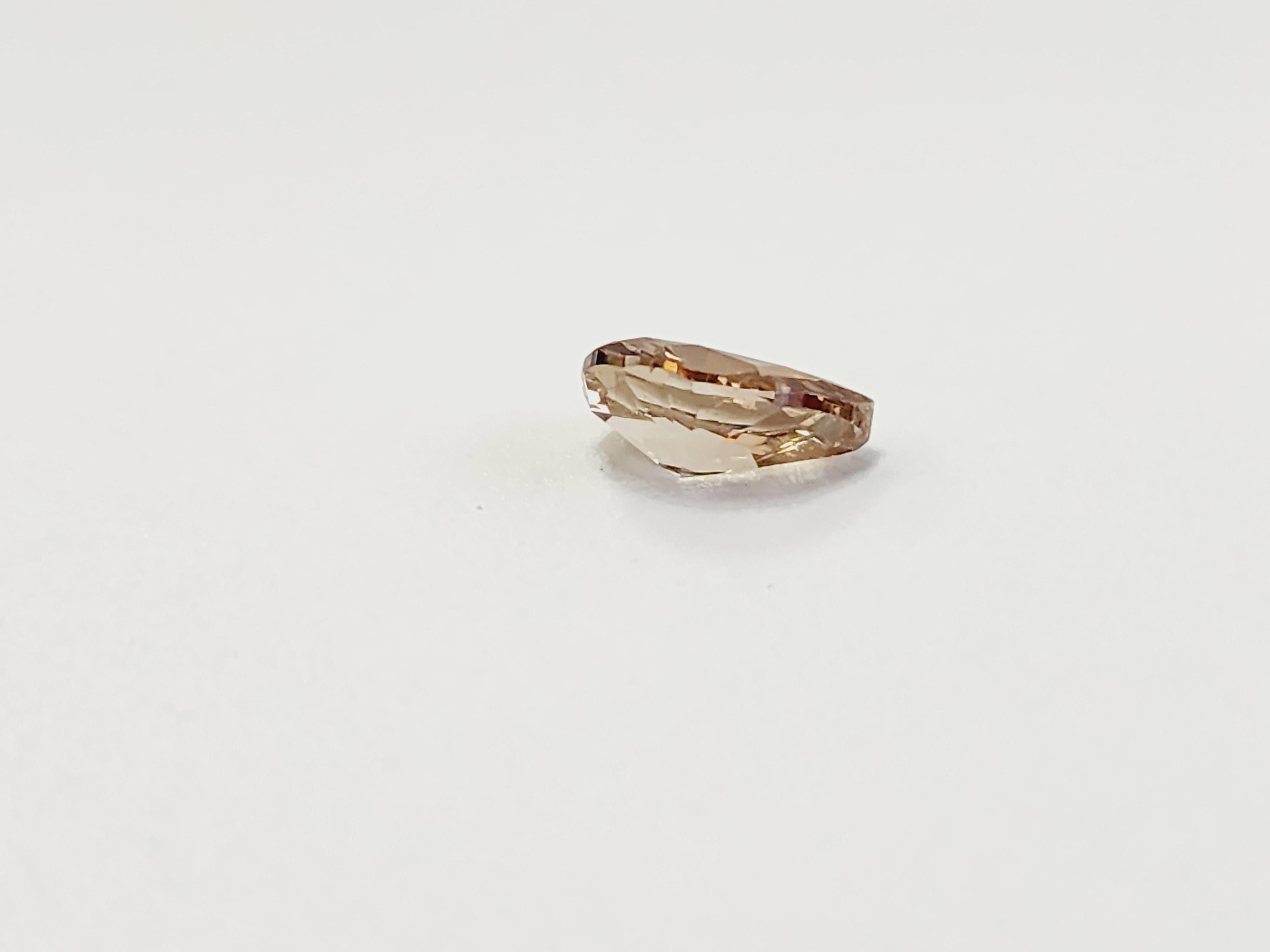 Women's CLOSE OUT GIA 1.14 Carat Pear Shape Fancy Brown Natural Diamond
