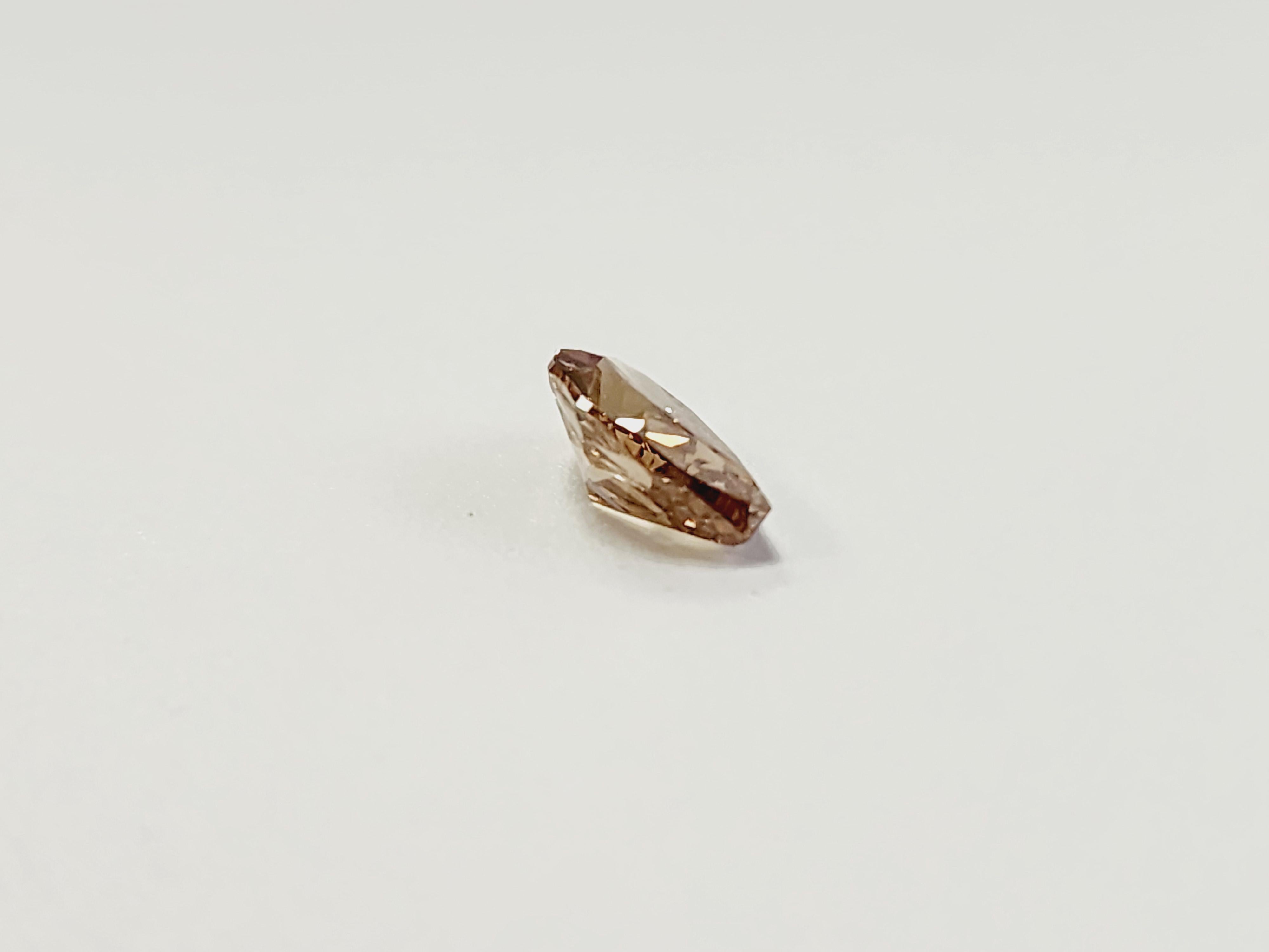 CLOSE OUT GIA 1.14 Carat Pear Shape Fancy Brown Natural Diamond 1