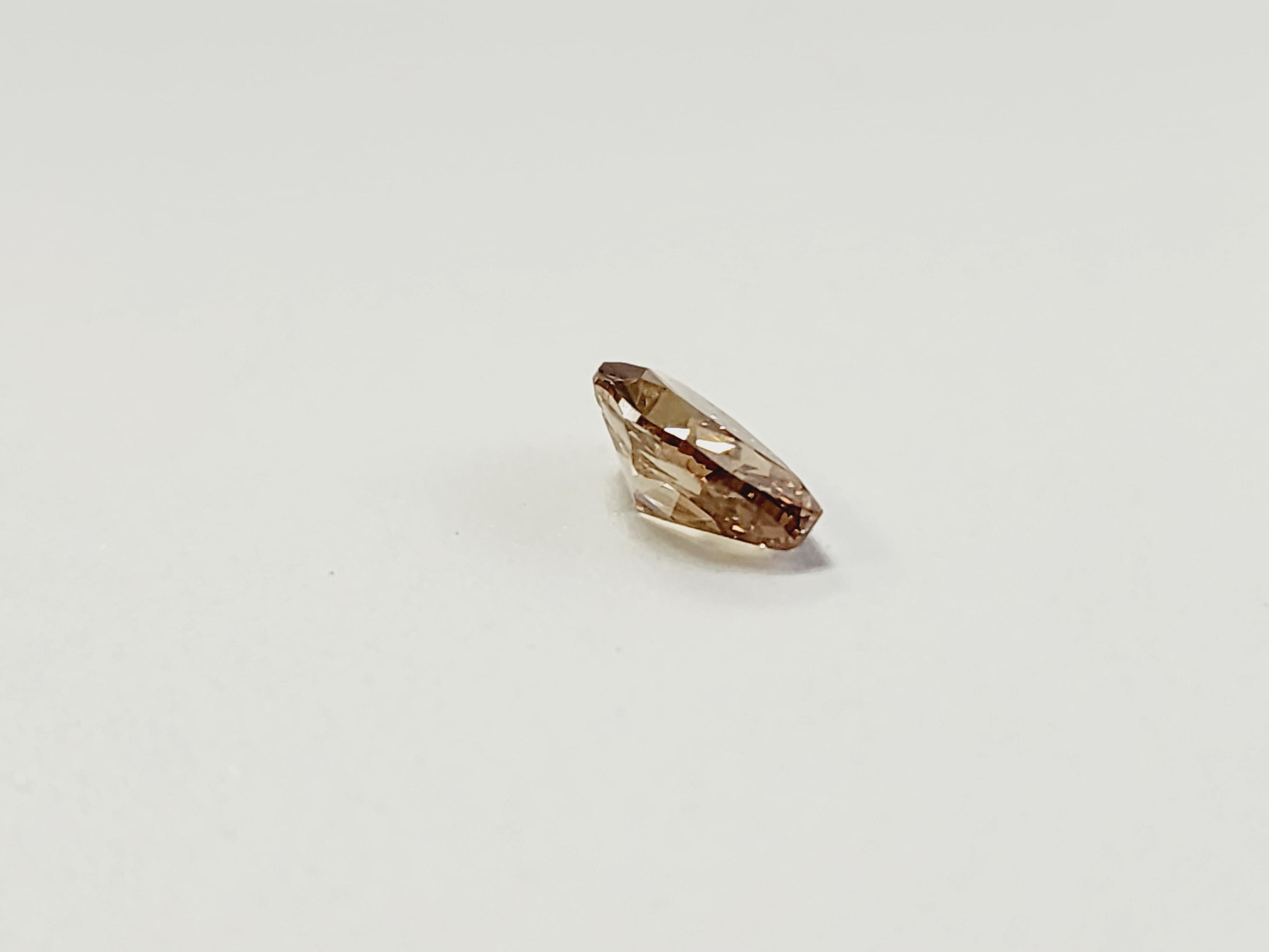 CLOSE OUT GIA 1.14 Carat Pear Shape Fancy Brown Natural Diamond 3