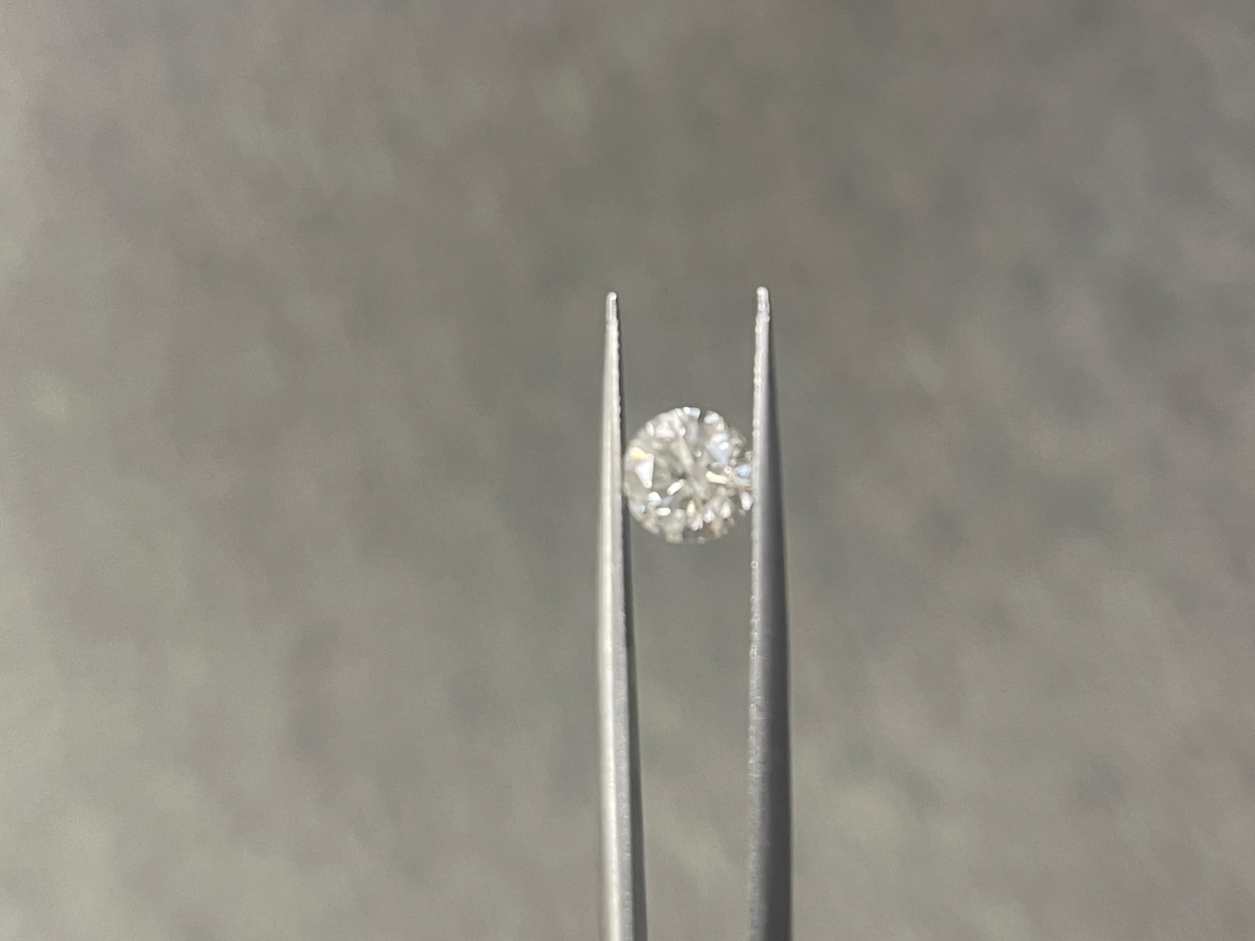 GIA 1,17 quilates Diamante natural talla redonda suelto 2