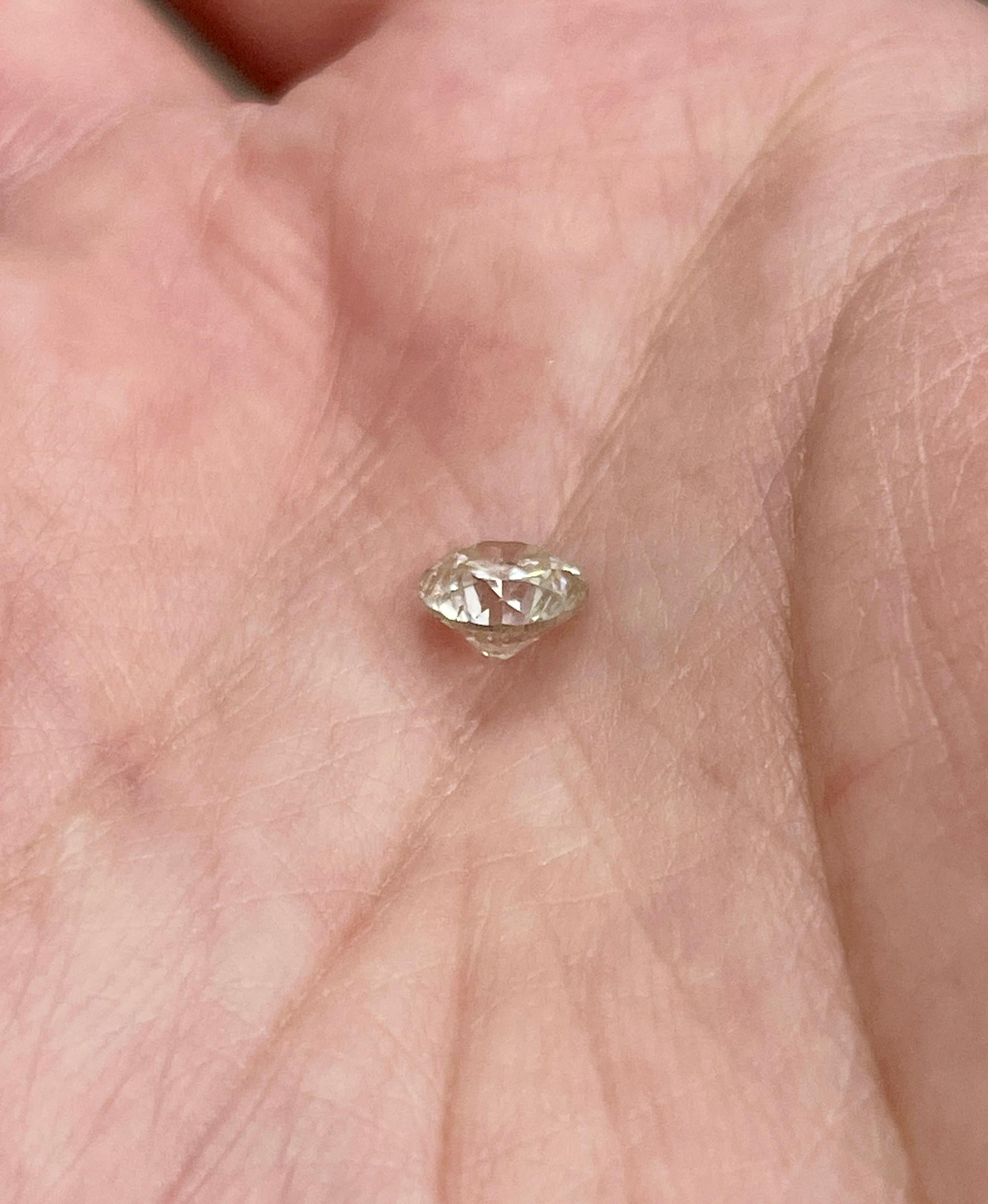 GIA 1.17 Karat Rundschliff Loser Diamant Damen