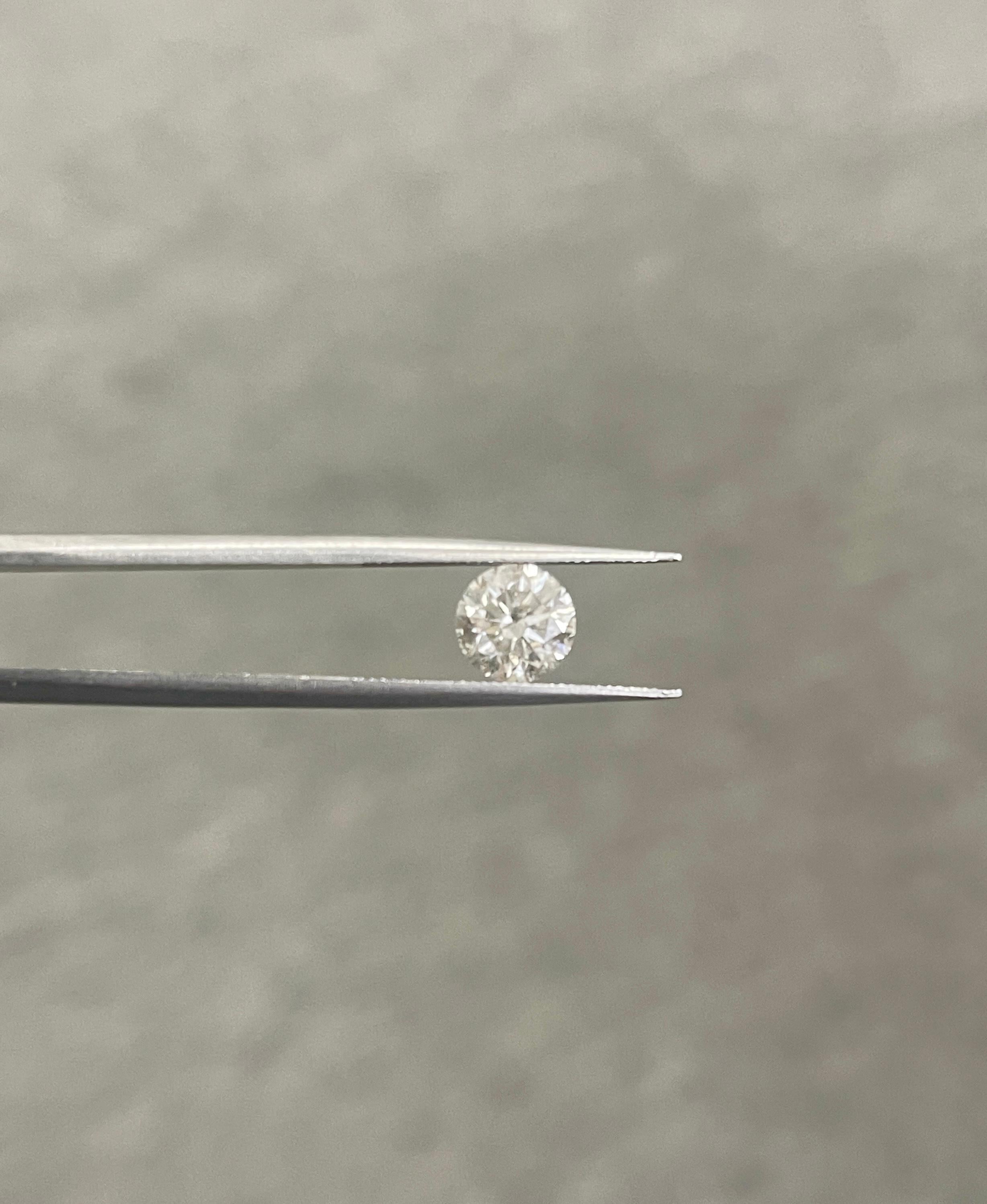 GIA 1.17 Karat Rundschliff Loser Diamant 3
