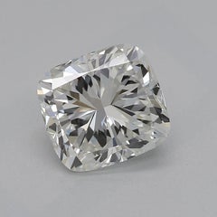 GIA 1.18ct Cushion Pave Halo Raised Basket Cathedral Diamond Ring