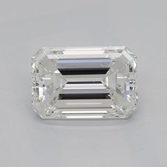 GIA 1.18ct Emerald Classic Solitaire Antique Engraved White Gold Diamond Ring