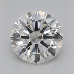 GIA 1.2 Carat Round & Princess Channel Solitaire  Diamond Ring