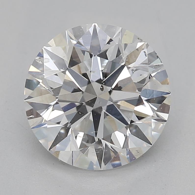 Crafted with meticulous care, this elegant diamond ring features a stunning central round diamond weighing 1.20 , set to captivate with its exceptional sparkle. The diamond is graded E and SI2 , ensuring both brilliance and clarity in a perfect