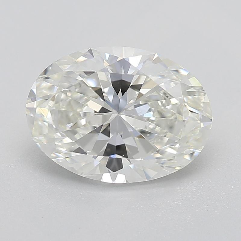 Handcrafted in New York, a stunning diamond ring that marries timeless elegance with contemporary flair, featuring a magnificent center stone of oval brilliance. This piece showcases a remarkable 1.20 diamond, expertly graded I and VS2 , ensuring it