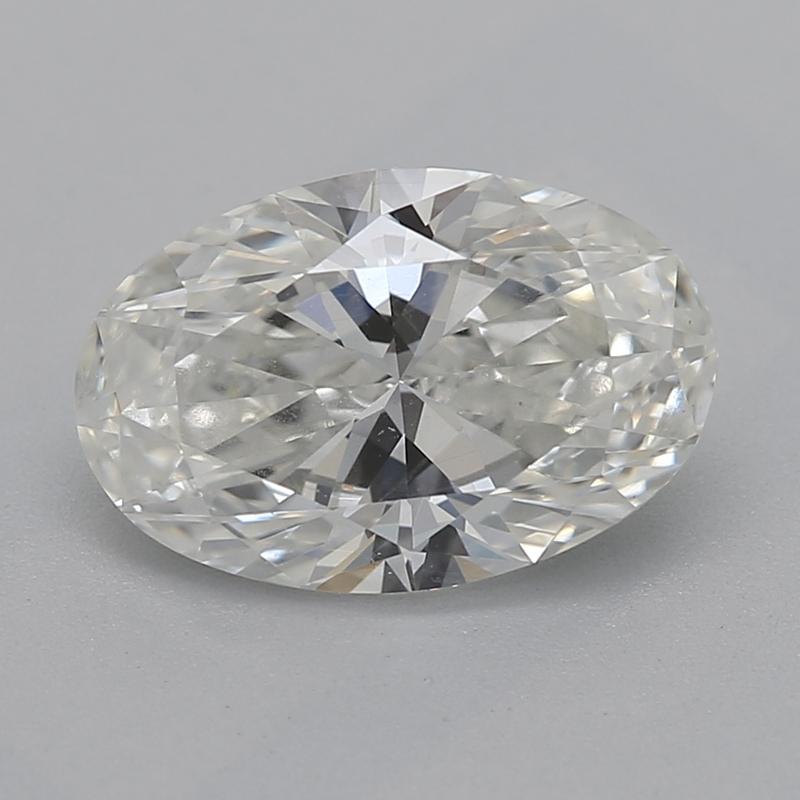 Handcrafted in New York, this exquisite diamond ring features a breathtaking oval diamond at its center, weighing 1.20 , with a striking I and SI1. The unique design harmonizes vintage flair with contemporary sophistication, showcasing intricate