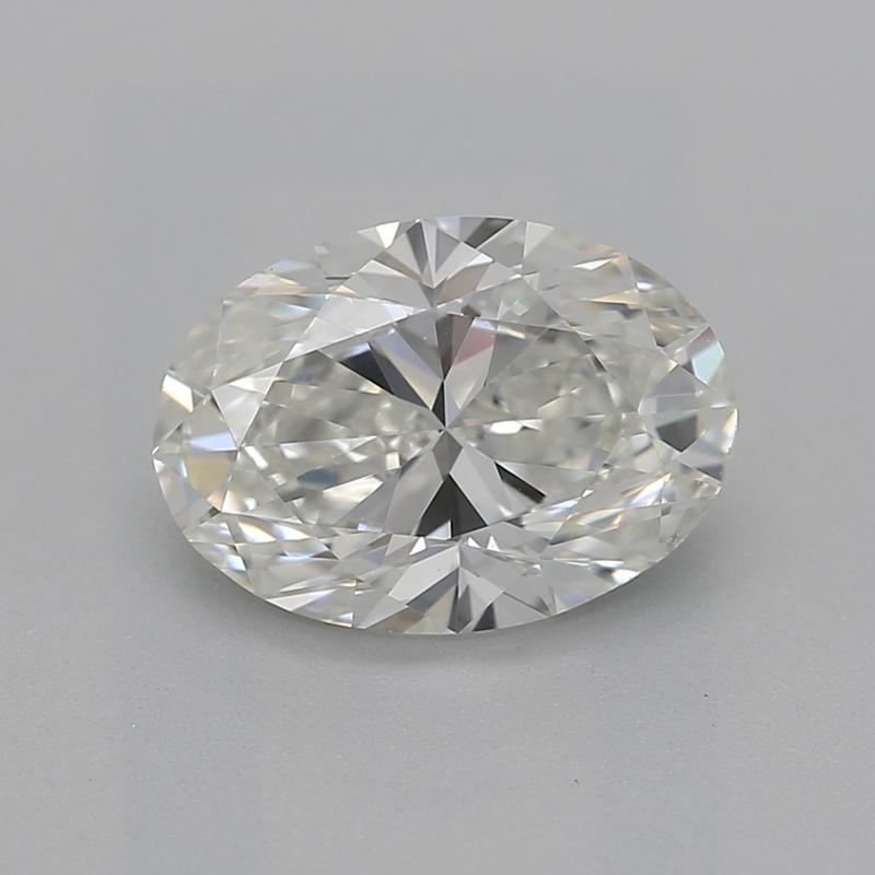 Erhöhen Sie Ihre Schmucksammlung mit diesem atemberaubenden Diamantring, der einen faszinierenden ovalen I VS1 1,20 Mittelstein präsentiert. Das Design ist von der Vintage-Ästhetik inspiriert und wurde kunstvoll in Weißgold gefertigt. Der zentrale