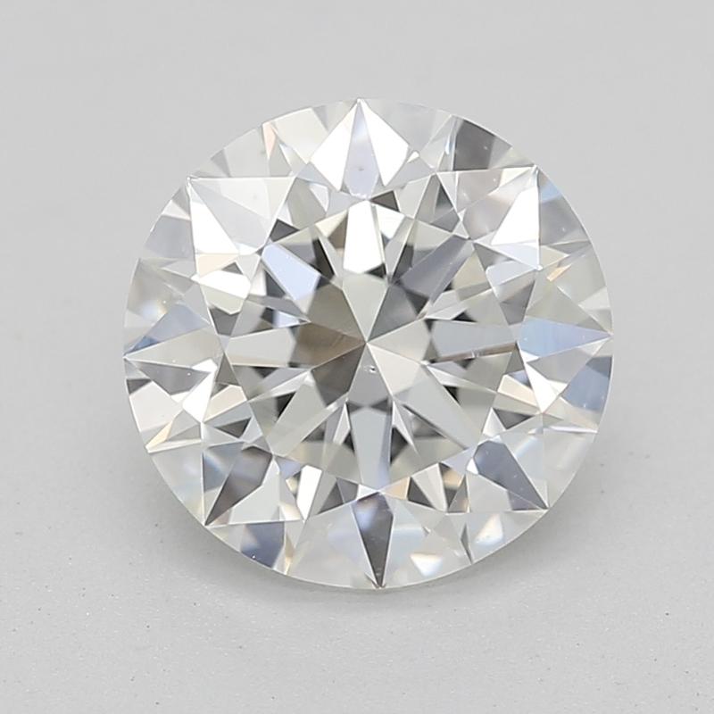 Admirez cette captivante bague en diamant, véritable chef-d'œuvre mettant en valeur un superbe diamant rond d'un poids exquis de 1.20. Son exquis I et son SI1 promettent une brillance remarquable qui capte la lumière sous tous les angles, suscitant