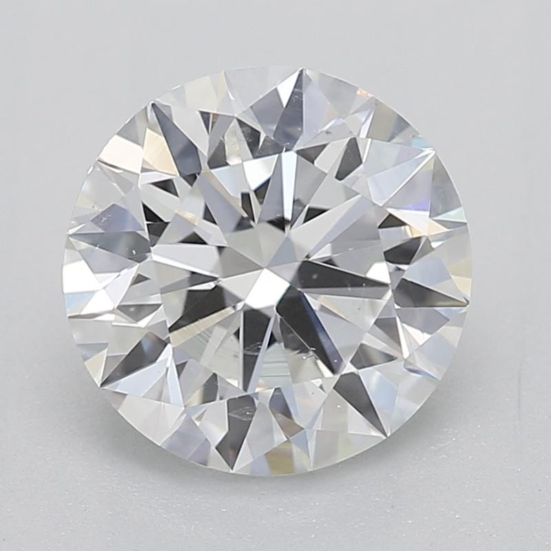 Eleva la tua collezione di gioielli con questo splendido anello di diamanti con un'affascinante pietra centrale dalla brillantezza rotonda. Con un elegante peso di 1,20, questo diamante è certificato GIA e presenta un'incontaminata G e SI1,