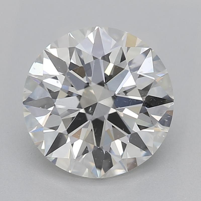 Realizzato a mano a New York, questo splendido anello con diamante è caratterizzato da un diamante rotondo del peso di 1,20, con una splendida gradazione H e SI1. Incastonato nel lussuoso platino, l'anello è la perfetta incarnazione dell'eleganza e