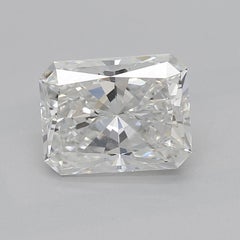 GIA 1.21 Carat Radiant Twisted Pave Braided Band  Diamond Ring