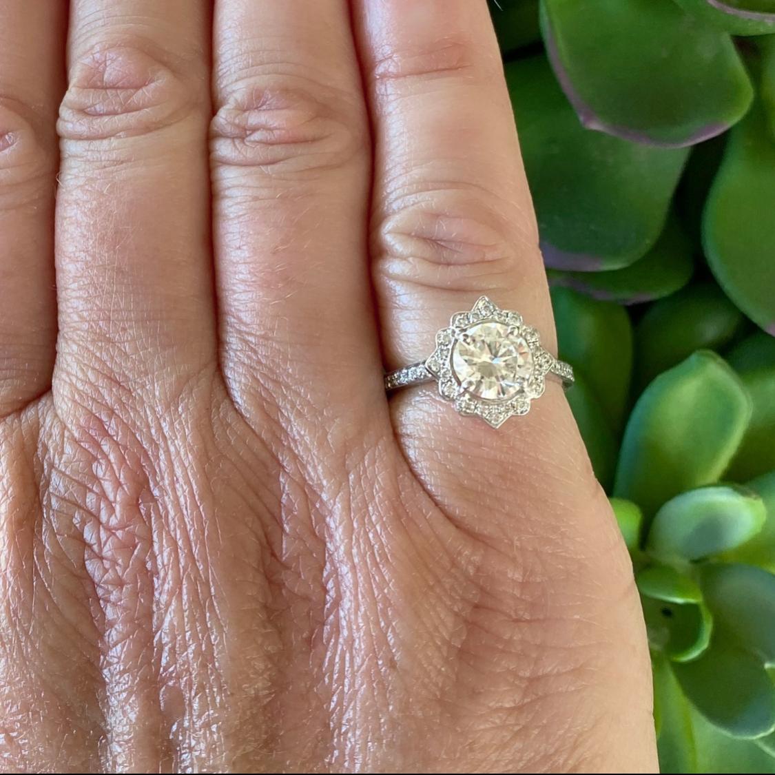 1.22 carat diamond ring