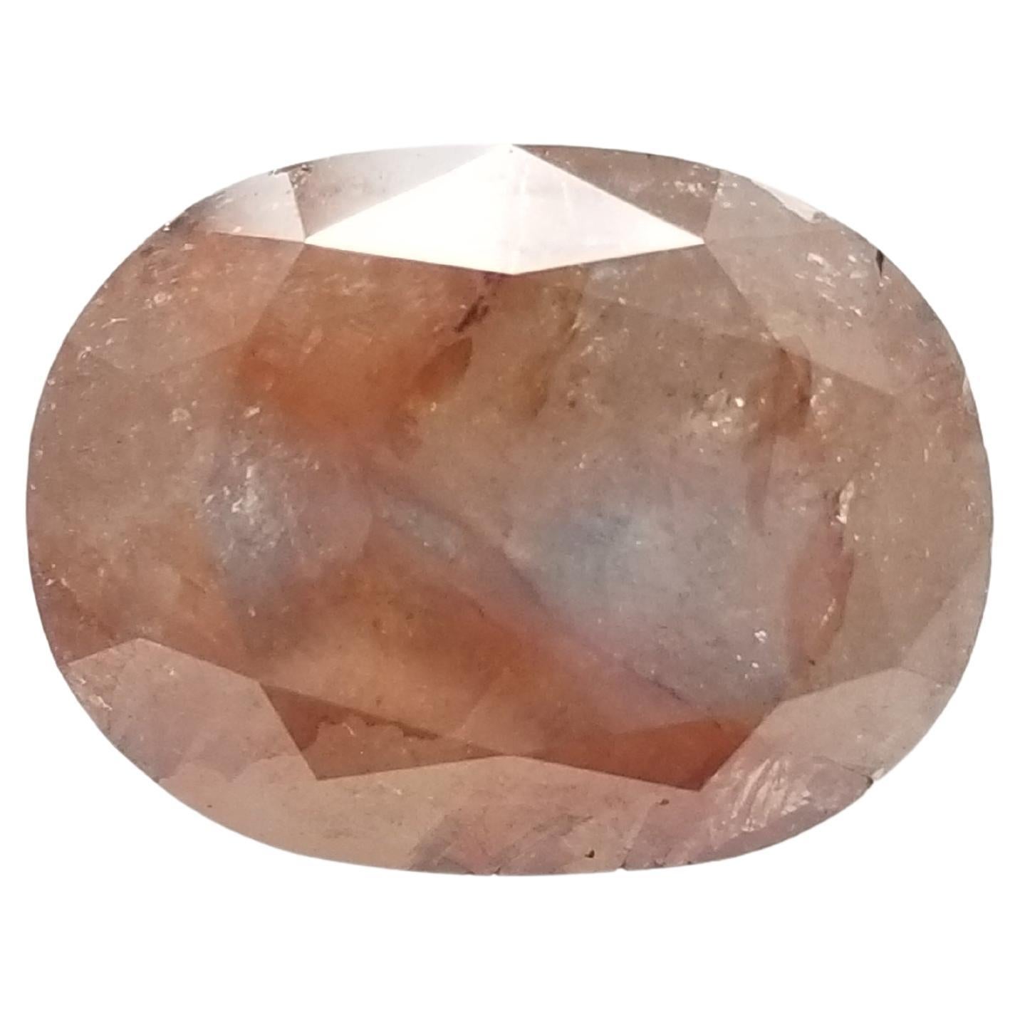 GIA 12.21 Carat Fancy Color Oval Shape Loose Diamond For Sale