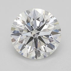 GIA 1.24ct Runde Lünette Verziert Filigran Antik Diamantring