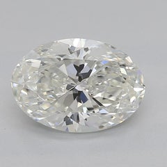 GIA 1.2ct Oval 3-Stone Past, Present & Future  Diamond Ring