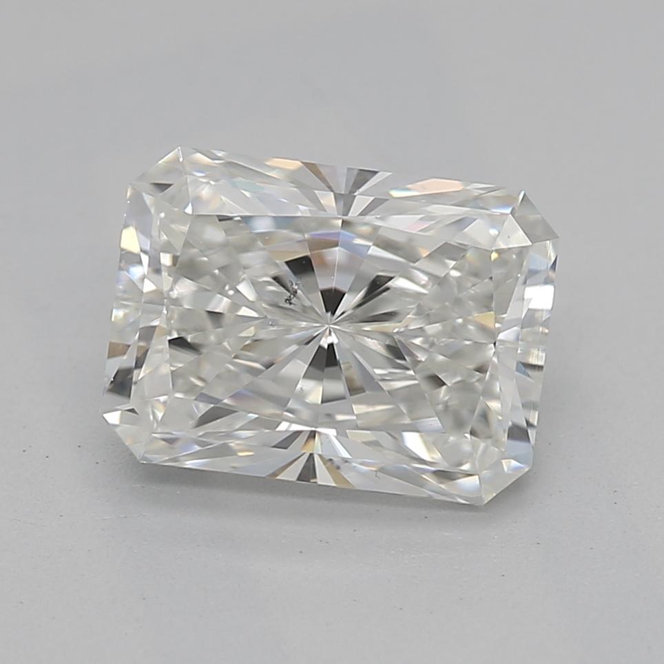 GIA 1.2ct Radiant Three-Stone Decorated Gallery (a Gallery)  Bague en diamant Neuf - En vente à New York, NY