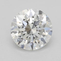 GIA 1.2ct Round Timeless Solitaire & Ribbed Band White Gold Diamond Ring
