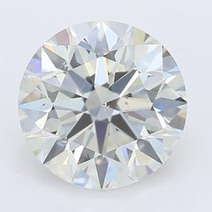 GIA 1.2ct Round Triple Row Diamond Tension Set  Diamond Ring
