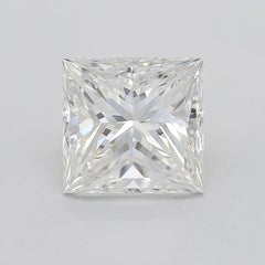 GIA 1.3 Carat Princess Twisted Pave Braided Band 18K White Gold Diamond Ring