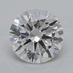 GIA 1.30ct Round 3-Stone Beveled Band Cathedral 18K Yellow Gold Diamond Ring