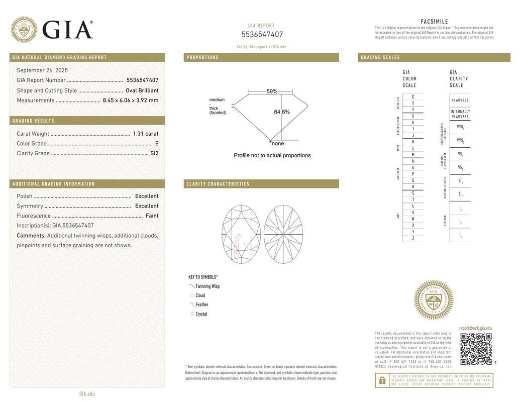 GIA 1,31 Karat Oval Cluster Trellis Solitär 18K Weißgold Diamantring (Zeitgenössisch) im Angebot