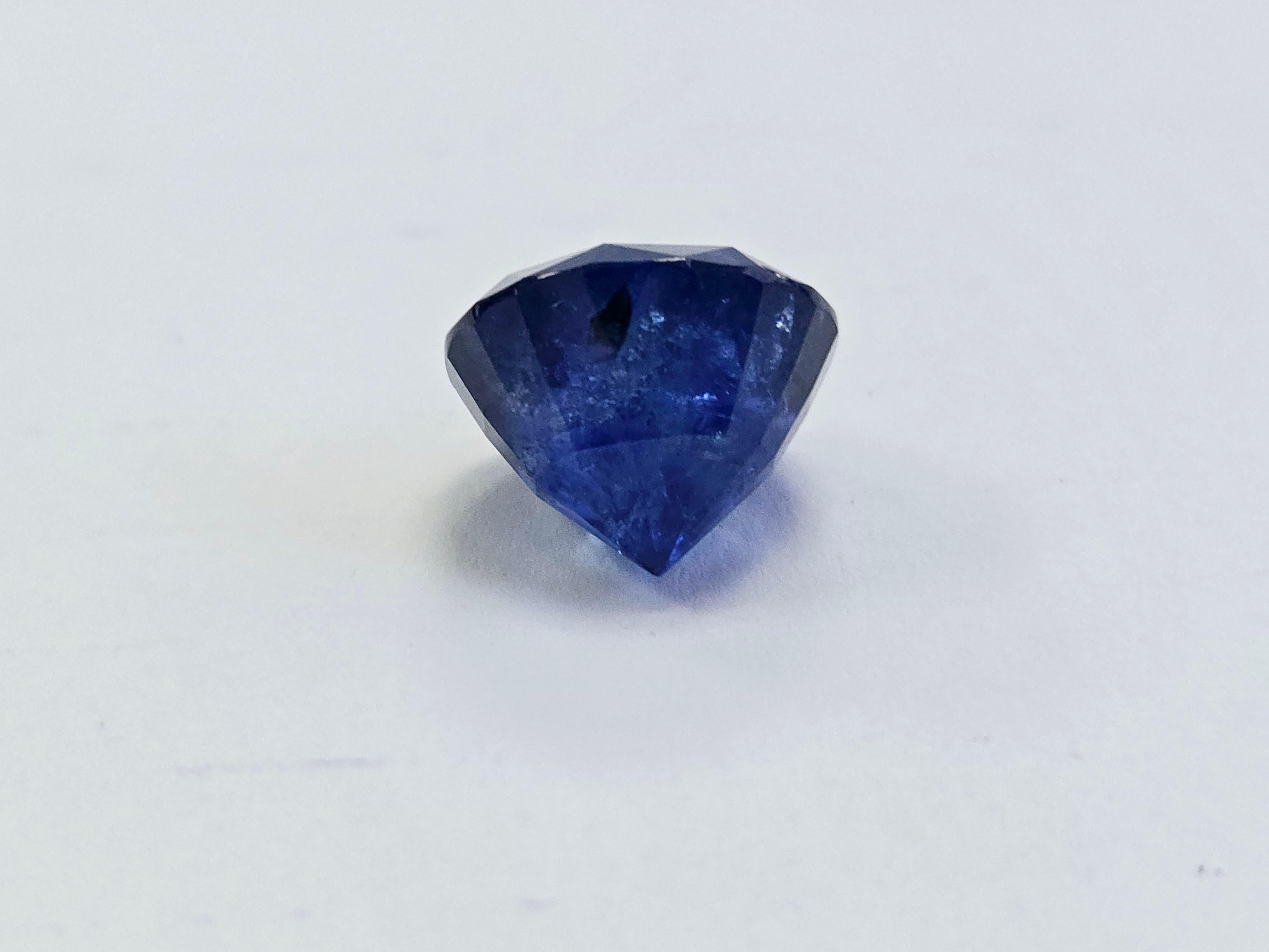 GIA 13.15 Karat natürlicher Saphir in runder Form für Damen oder Herren im Angebot