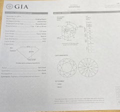 GIA 1.37 Carat Fancy Yellow Diamond Tiffany & Co. Gold Platinum Engagement Ring