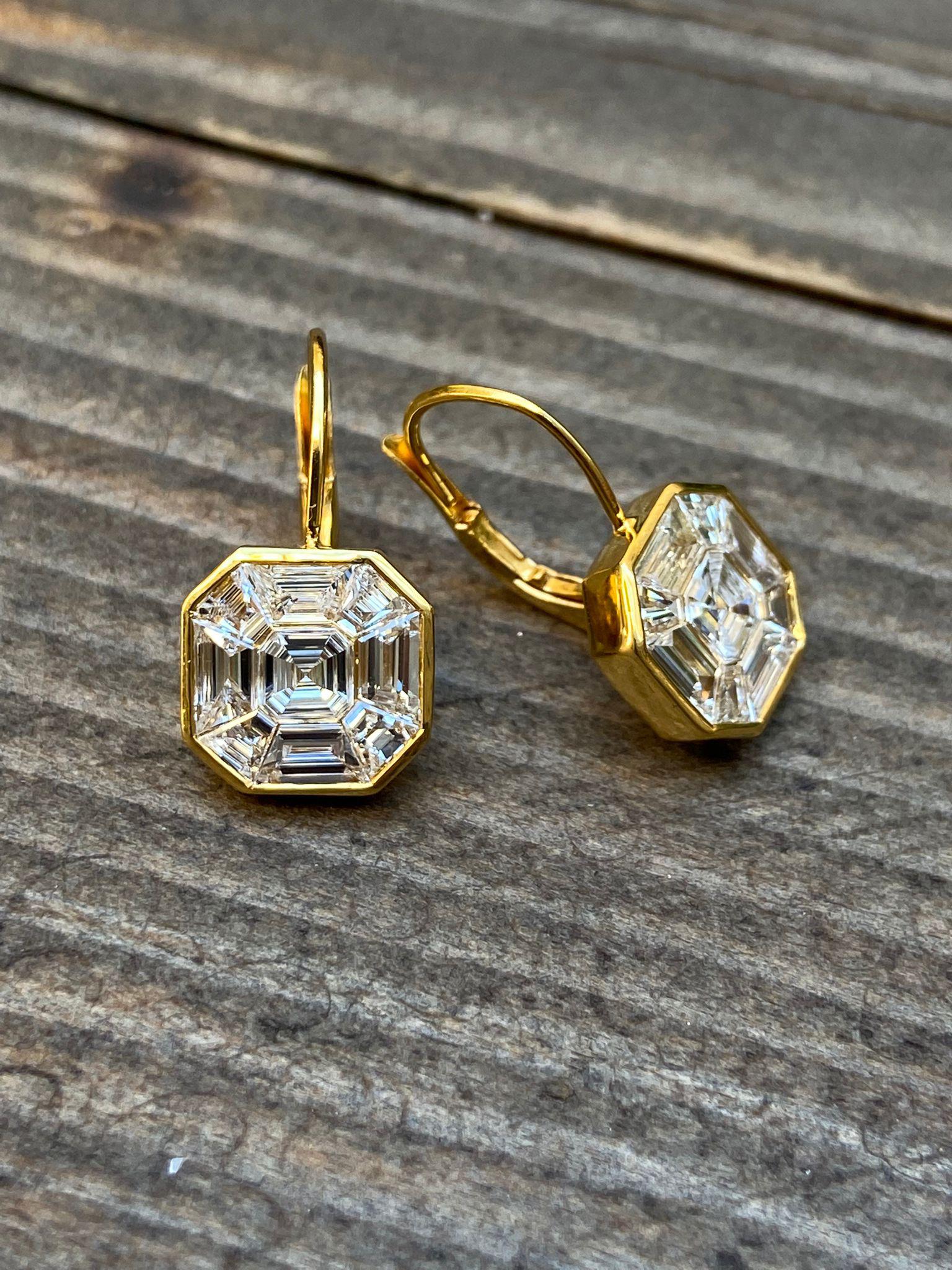 GIA 14.0ct Face Up Asscher Cut 