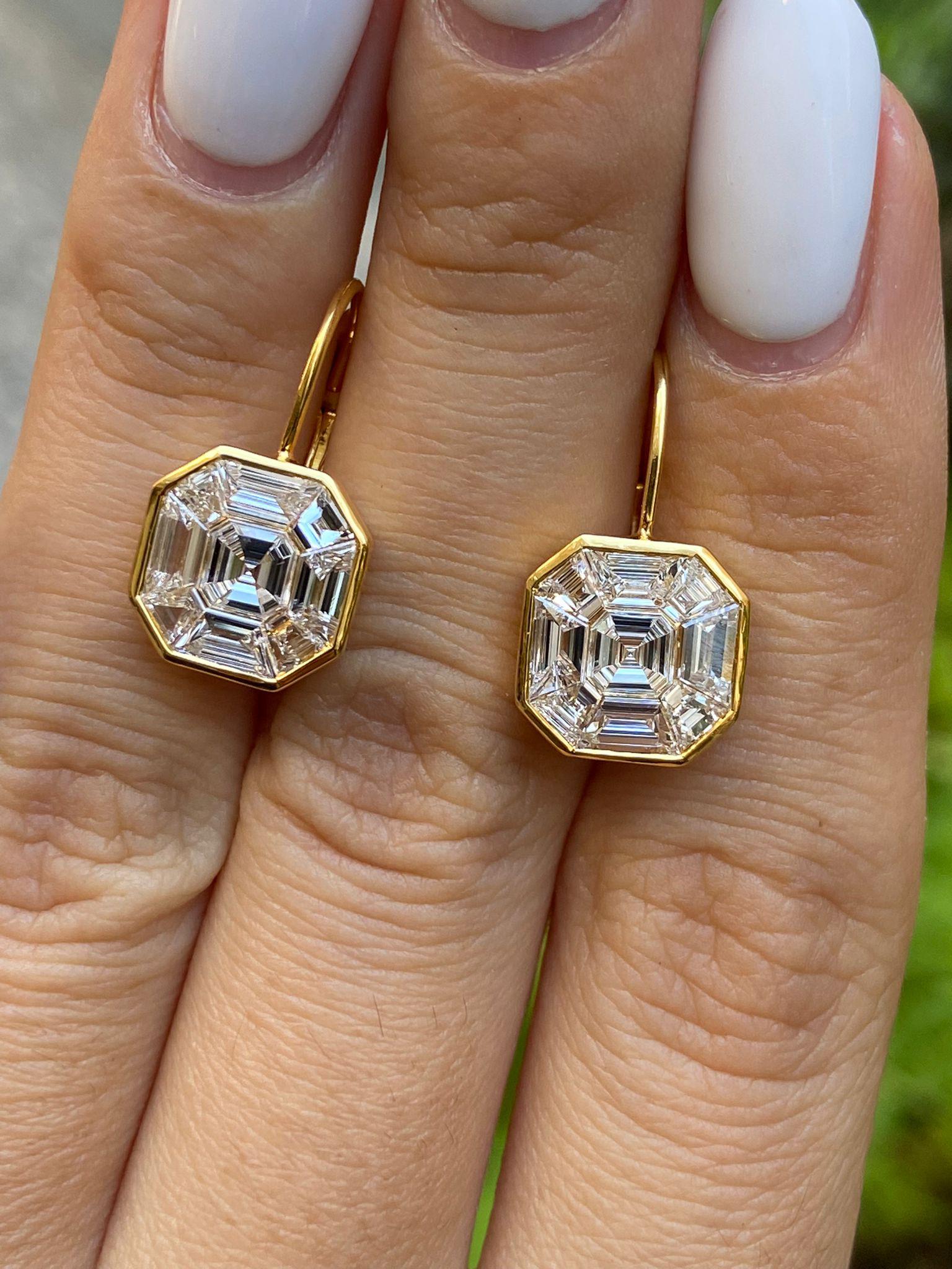 GIA 14.0ct Face Up Asscher Cut 