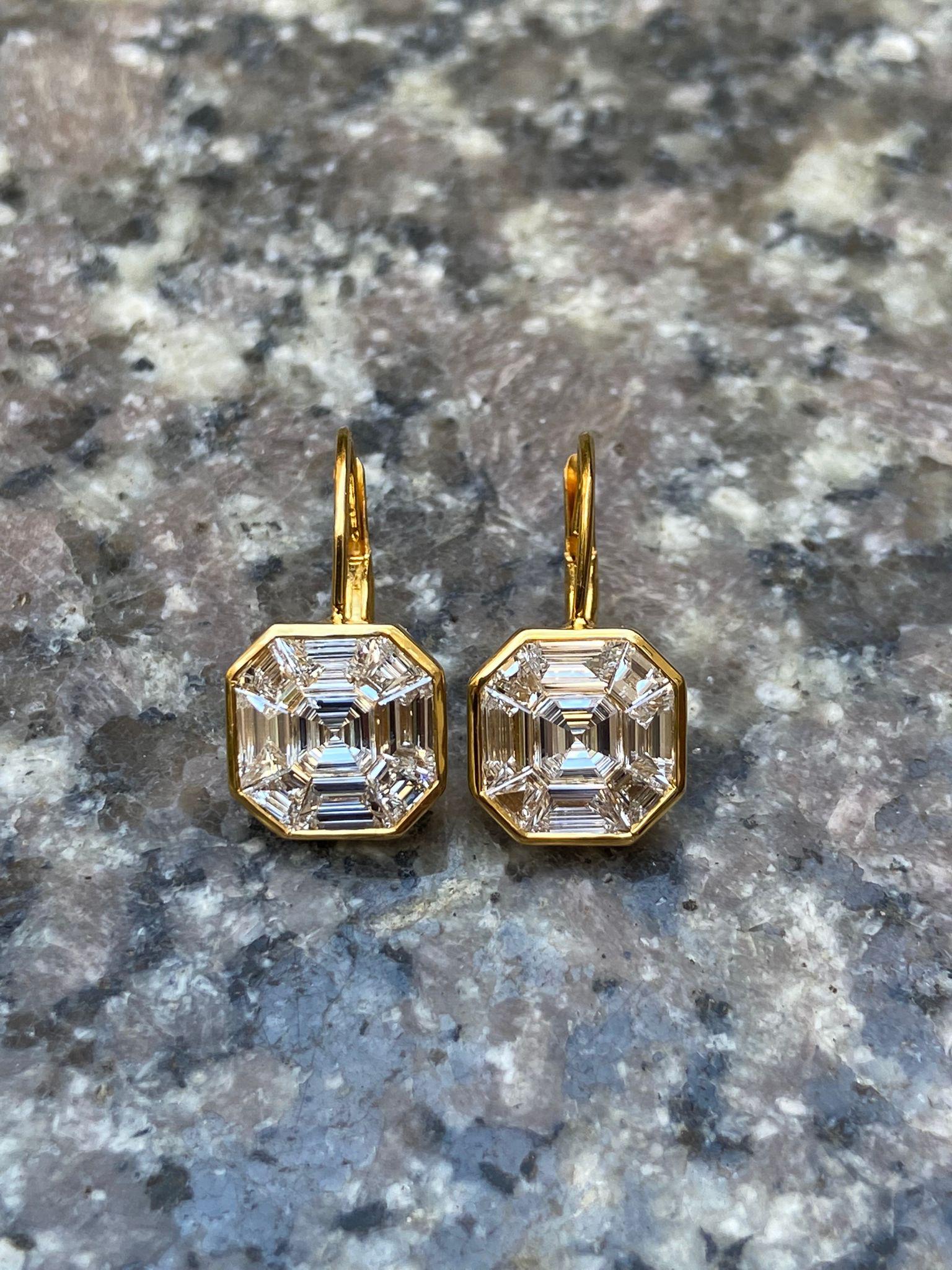 GIA 14.0ct Face Up Asscher Cut 